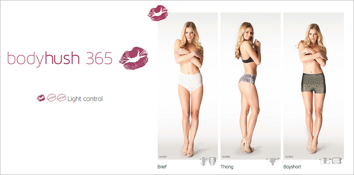 Shop Body Hush 365 shapewear exclusively at Now That's Lingerie