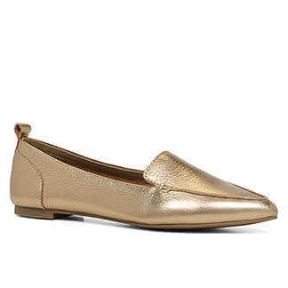 A metallic shade can be considered neutral, so these will go with everything! ALDO Basovica Loafer.