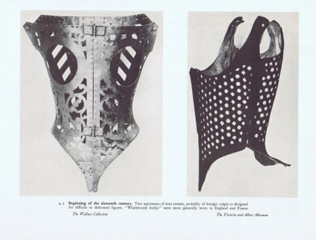 A very old, almost intimidating corset. Image via Design Catwalk