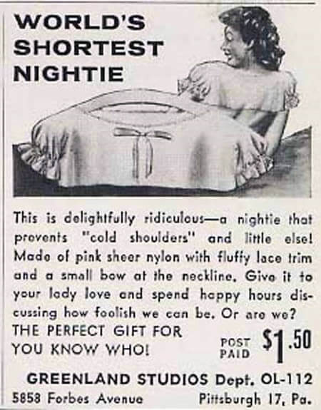 Vintage ad via Oddee