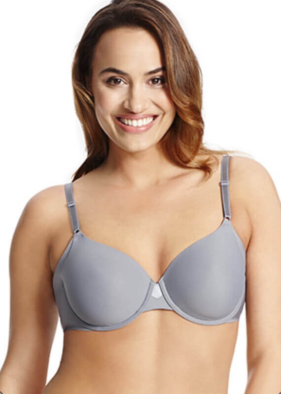 No Side Effects Underwire Contour With Extra Side Coverage Bra by Olga