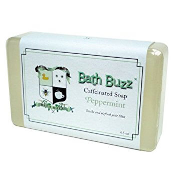 Caffeine and peppermint marry for this energy-boosting soap! Available on Amazon.